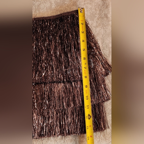 Nasty Gal Tinsel Skirt- size 4 - Picture 7 of 7